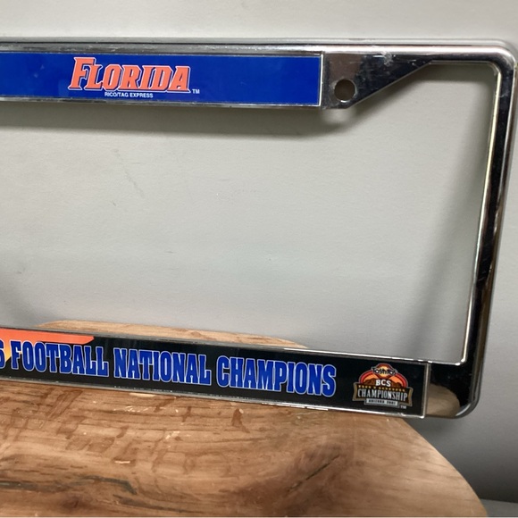 Almost Vintage - 2006 Florida Gators National Champions License Plate Frame - Picture 5 of 10